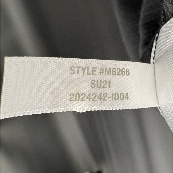 Madewell Womens Ribbed T-Shirt Dress S Black Short Casual Sporty Cotton Blend - Picture 5 of 7